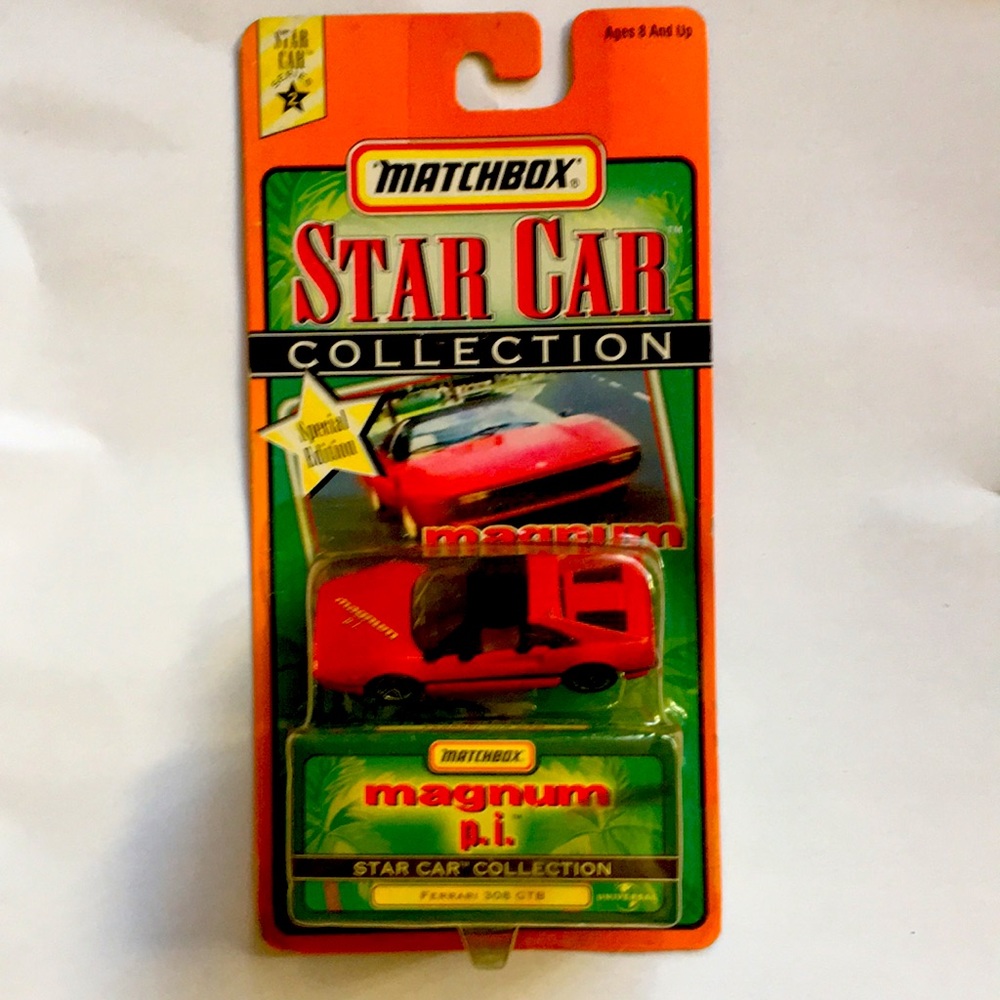 Ferrari 308 GBT Magnum p.i Star Car Collection series 2 Special Edition Matchbox